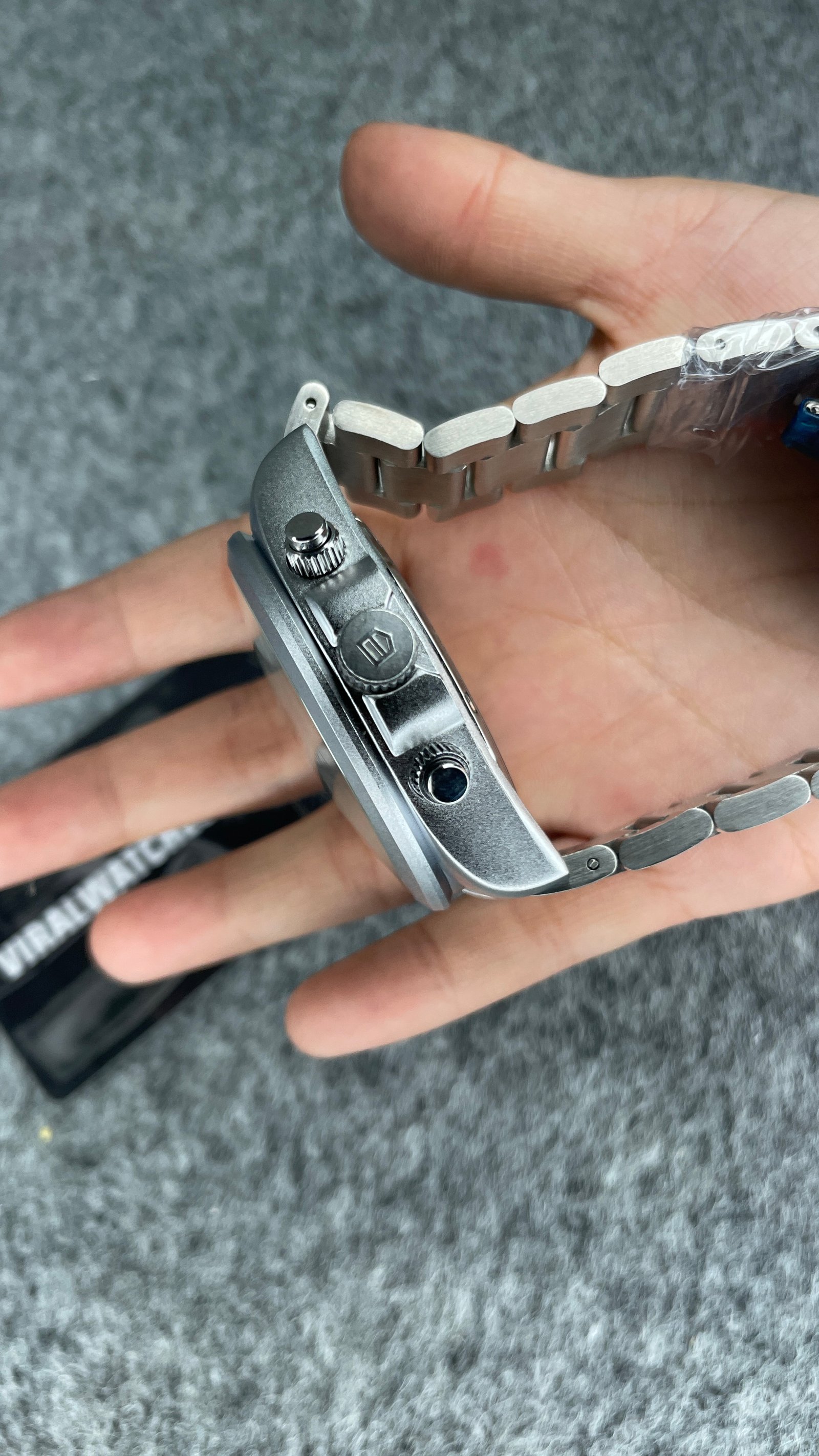 Tag CR7 Metal Chronograph Working